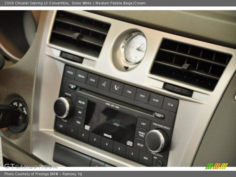 Stone White / Medium Pebble Beige/Cream 2009 Chrysler Sebring LX Convertible
