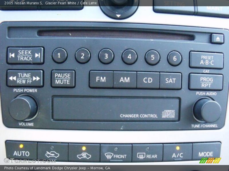 Glacier Pearl White / Cafe Latte 2005 Nissan Murano S