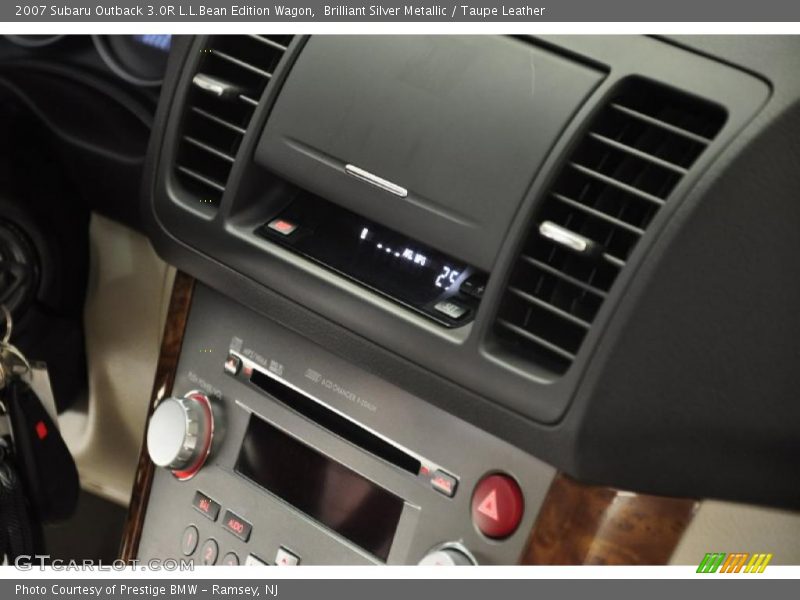 Brilliant Silver Metallic / Taupe Leather 2007 Subaru Outback 3.0R L.L.Bean Edition Wagon