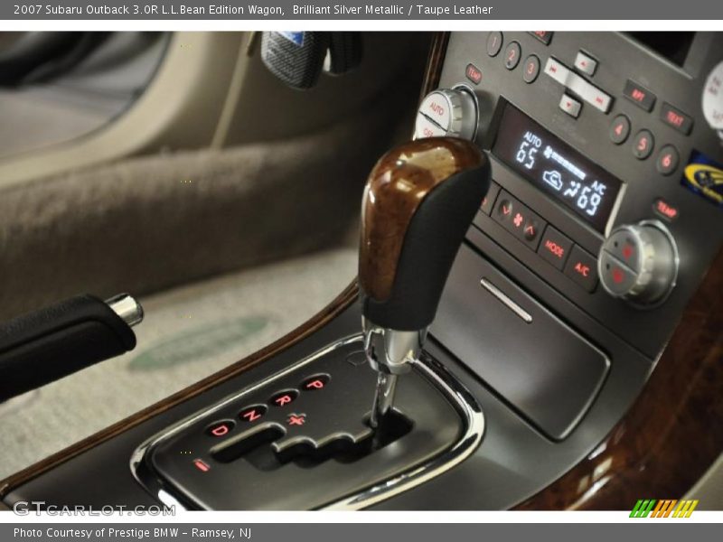 Brilliant Silver Metallic / Taupe Leather 2007 Subaru Outback 3.0R L.L.Bean Edition Wagon
