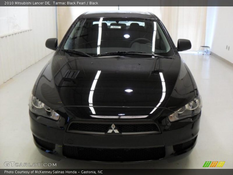 Tarmac Black Pearl / Black 2010 Mitsubishi Lancer DE