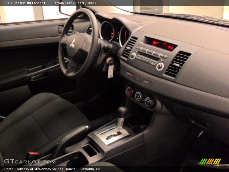 Tarmac Black Pearl / Black 2010 Mitsubishi Lancer DE