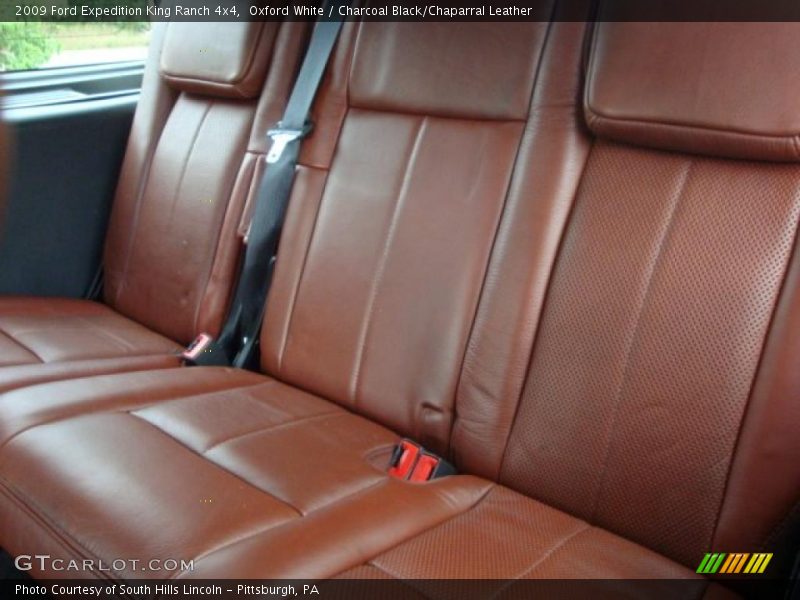 Oxford White / Charcoal Black/Chaparral Leather 2009 Ford Expedition King Ranch 4x4