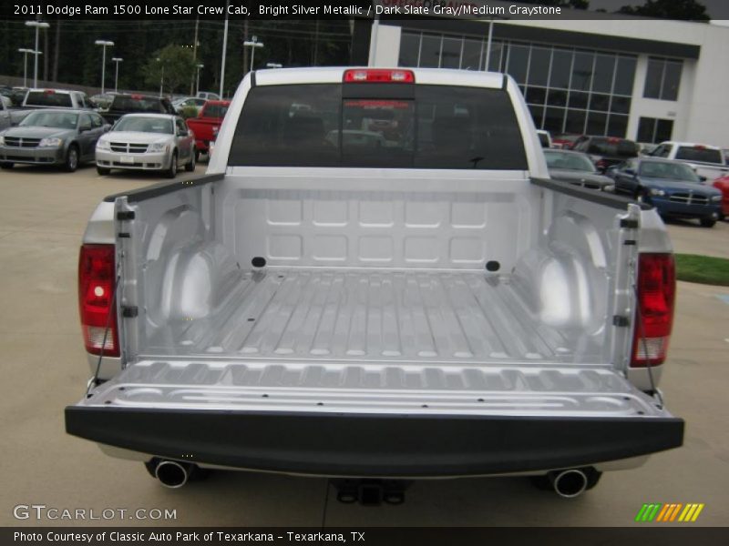 Bright Silver Metallic / Dark Slate Gray/Medium Graystone 2011 Dodge Ram 1500 Lone Star Crew Cab