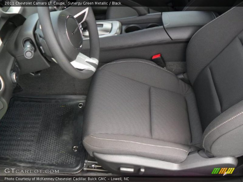 Synergy Green Metallic / Black 2011 Chevrolet Camaro LT Coupe