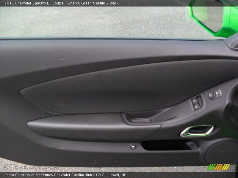 Synergy Green Metallic / Black 2011 Chevrolet Camaro LT Coupe