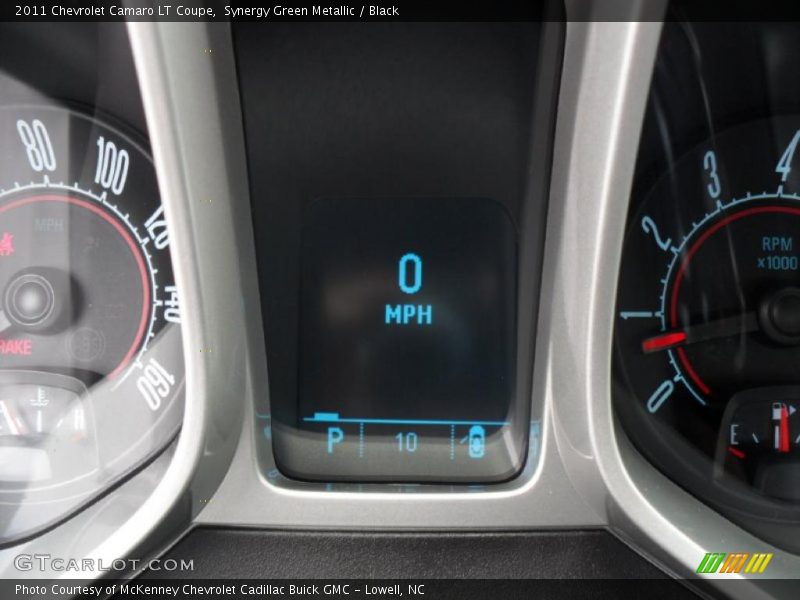 Synergy Green Metallic / Black 2011 Chevrolet Camaro LT Coupe