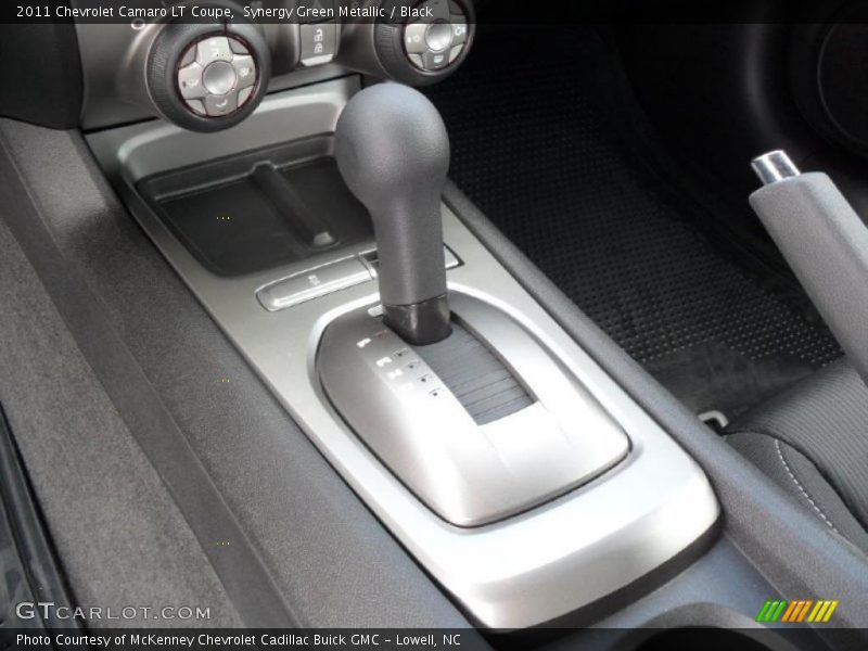Synergy Green Metallic / Black 2011 Chevrolet Camaro LT Coupe