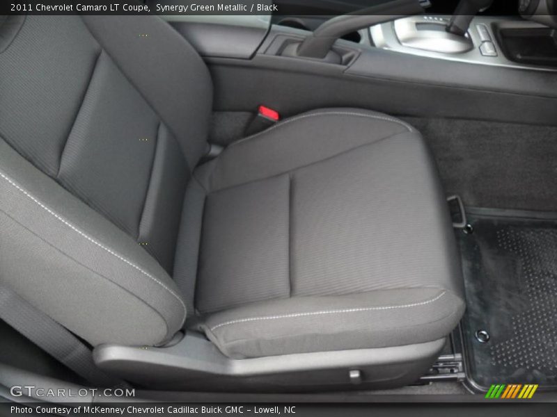 Synergy Green Metallic / Black 2011 Chevrolet Camaro LT Coupe