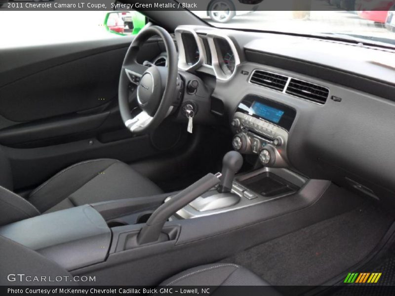 Synergy Green Metallic / Black 2011 Chevrolet Camaro LT Coupe