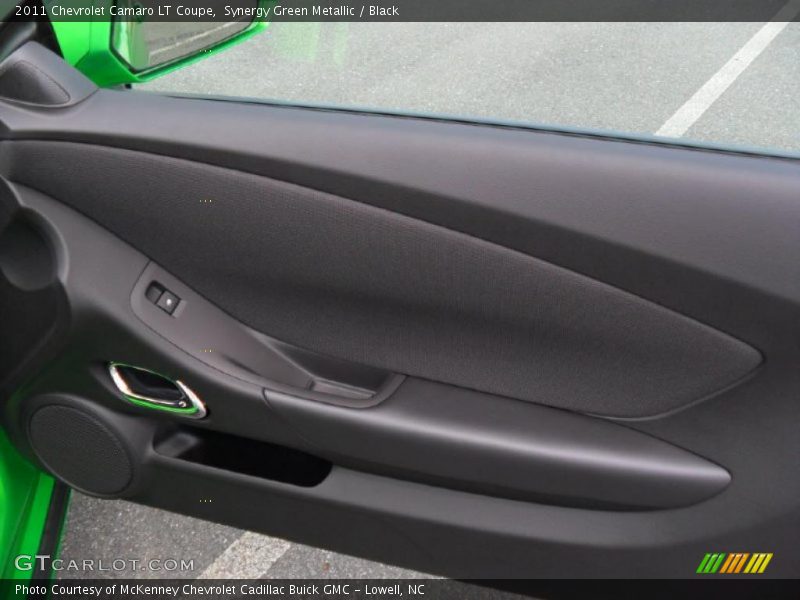 Synergy Green Metallic / Black 2011 Chevrolet Camaro LT Coupe
