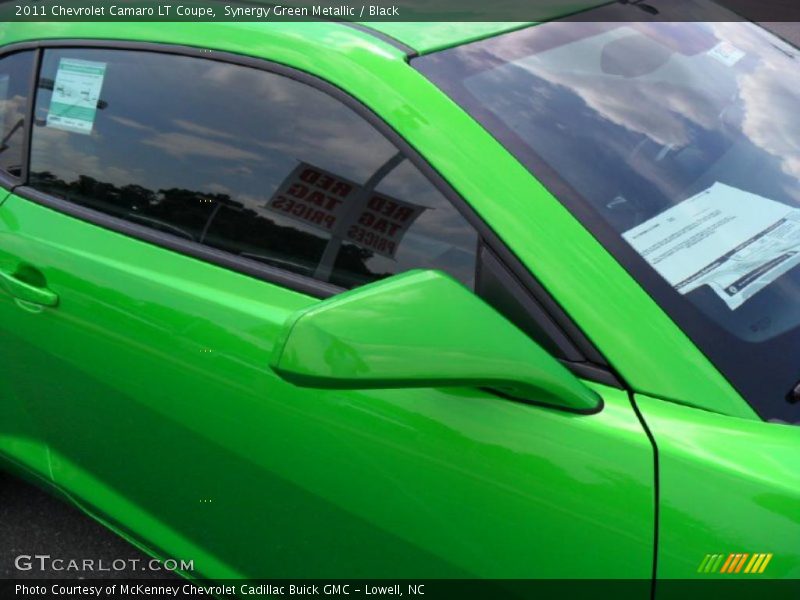 Synergy Green Metallic / Black 2011 Chevrolet Camaro LT Coupe