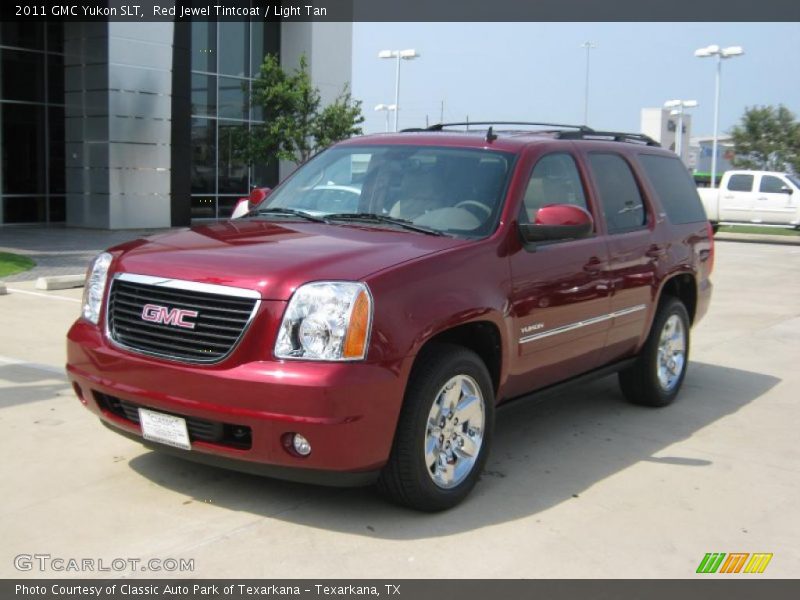 Red Jewel Tintcoat / Light Tan 2011 GMC Yukon SLT
