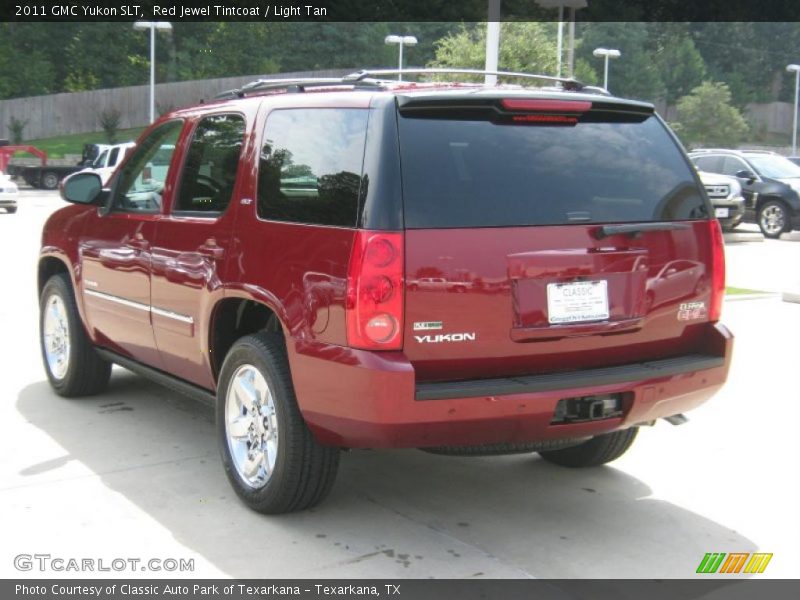 Red Jewel Tintcoat / Light Tan 2011 GMC Yukon SLT