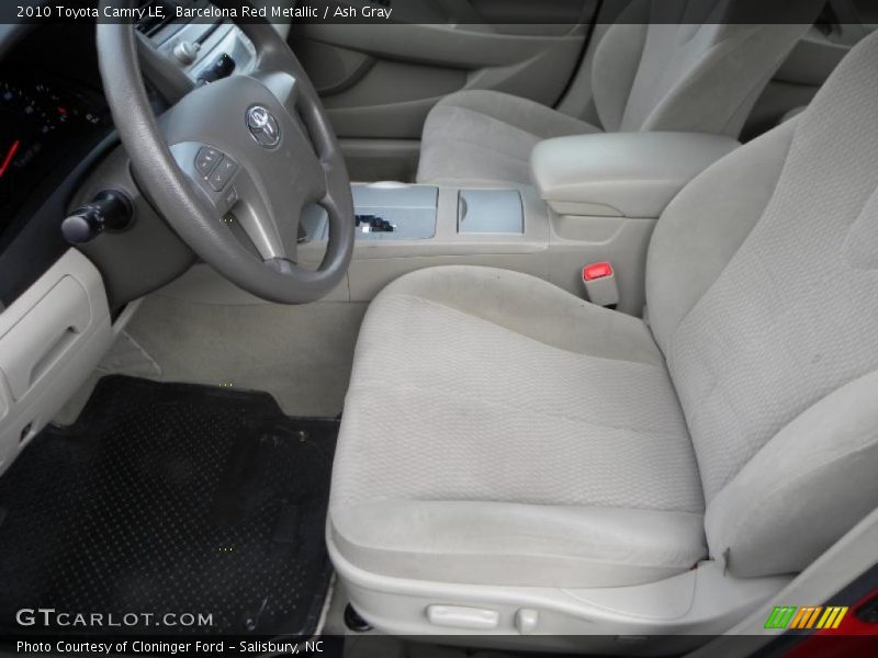 Barcelona Red Metallic / Ash Gray 2010 Toyota Camry LE
