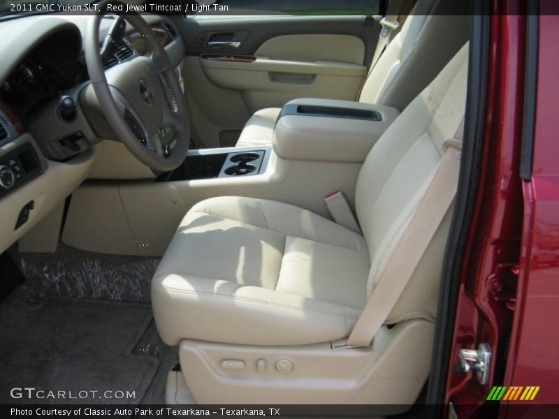 Red Jewel Tintcoat / Light Tan 2011 GMC Yukon SLT