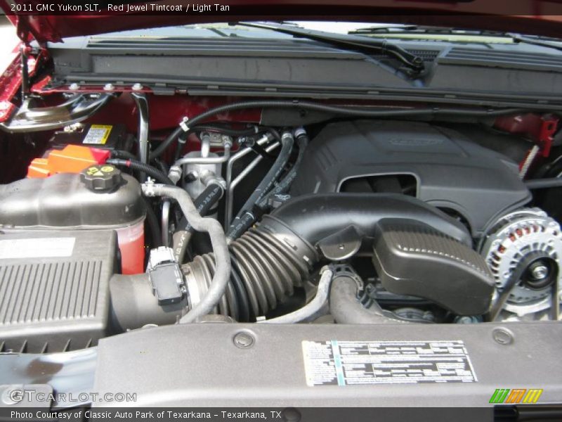 Red Jewel Tintcoat / Light Tan 2011 GMC Yukon SLT