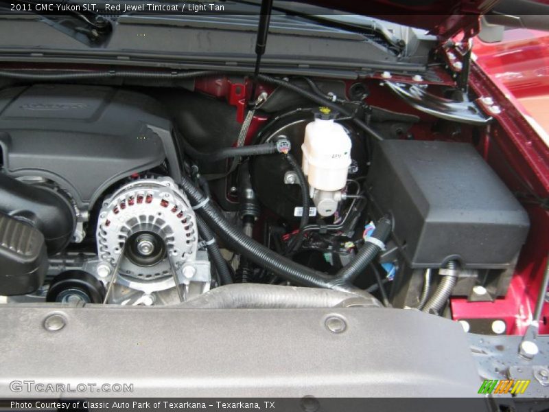 Red Jewel Tintcoat / Light Tan 2011 GMC Yukon SLT