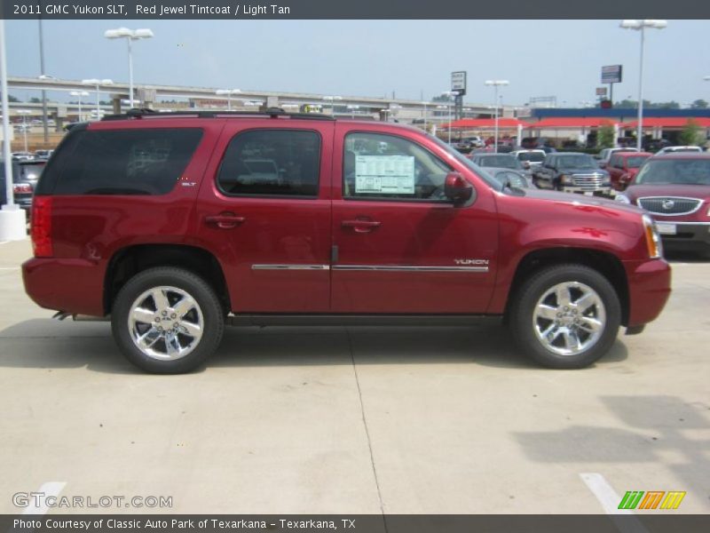 Red Jewel Tintcoat / Light Tan 2011 GMC Yukon SLT
