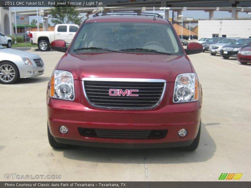 Red Jewel Tintcoat / Light Tan 2011 GMC Yukon SLT