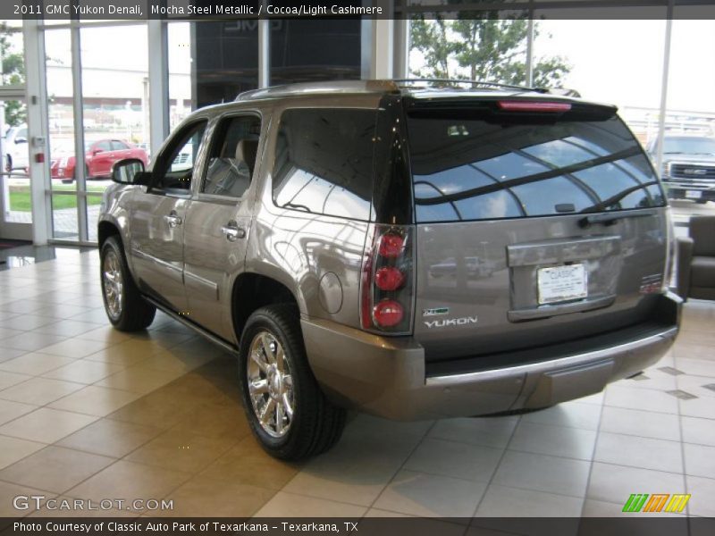 Mocha Steel Metallic / Cocoa/Light Cashmere 2011 GMC Yukon Denali