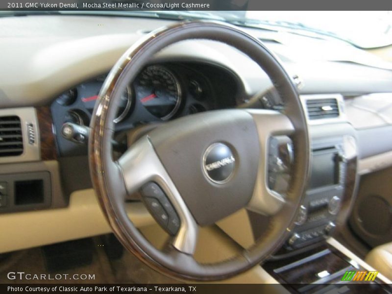 Mocha Steel Metallic / Cocoa/Light Cashmere 2011 GMC Yukon Denali