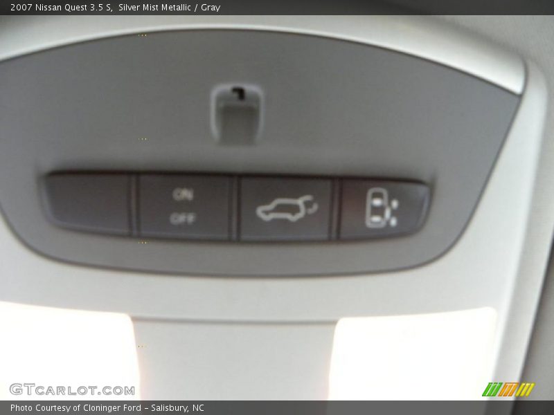 Silver Mist Metallic / Gray 2007 Nissan Quest 3.5 S