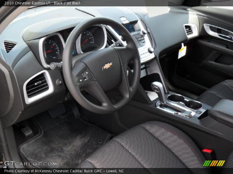 Black / Jet Black 2010 Chevrolet Equinox LT