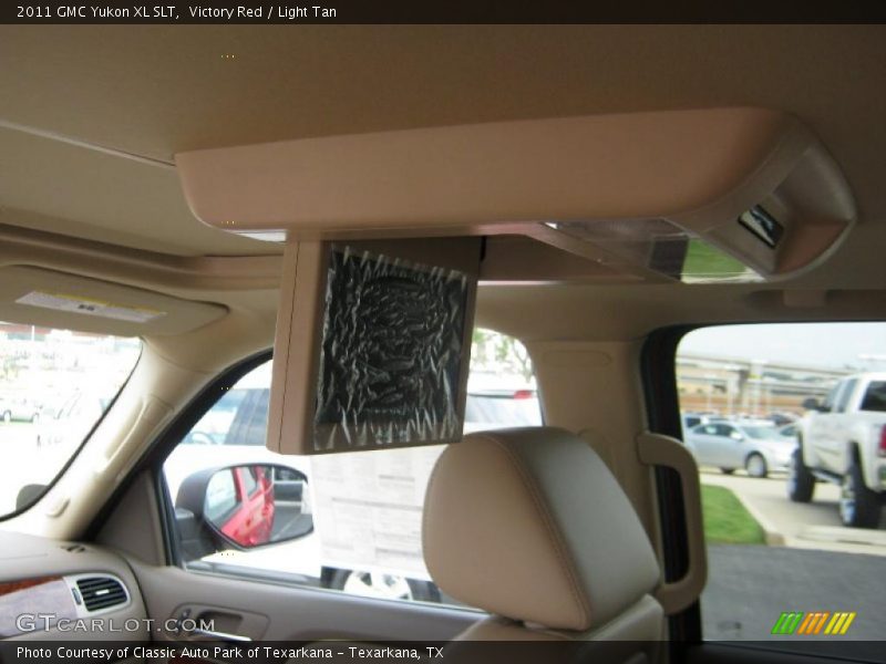 Victory Red / Light Tan 2011 GMC Yukon XL SLT