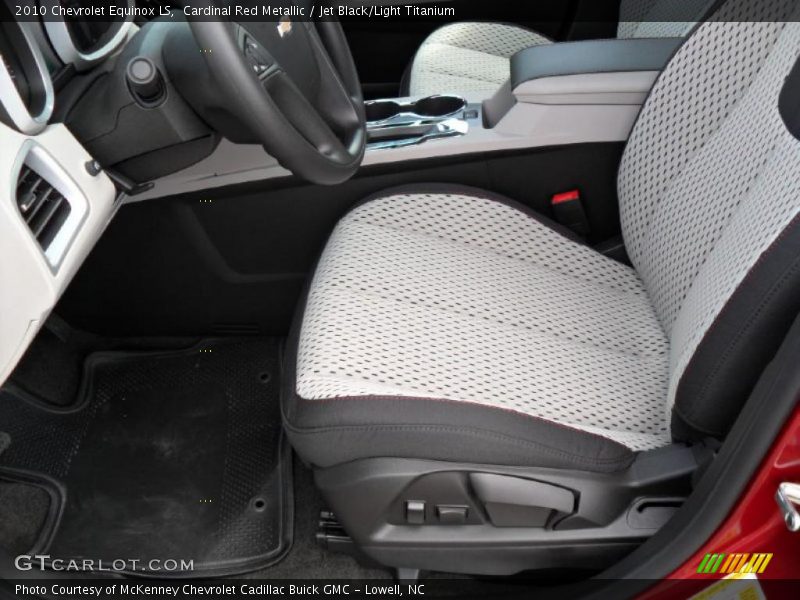 Cardinal Red Metallic / Jet Black/Light Titanium 2010 Chevrolet Equinox LS