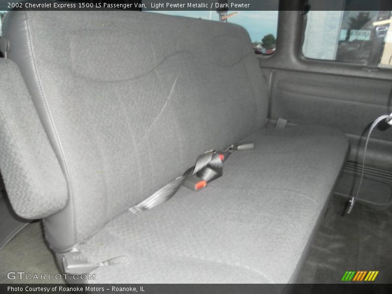 Light Pewter Metallic / Dark Pewter 2002 Chevrolet Express 1500 LS Passenger Van