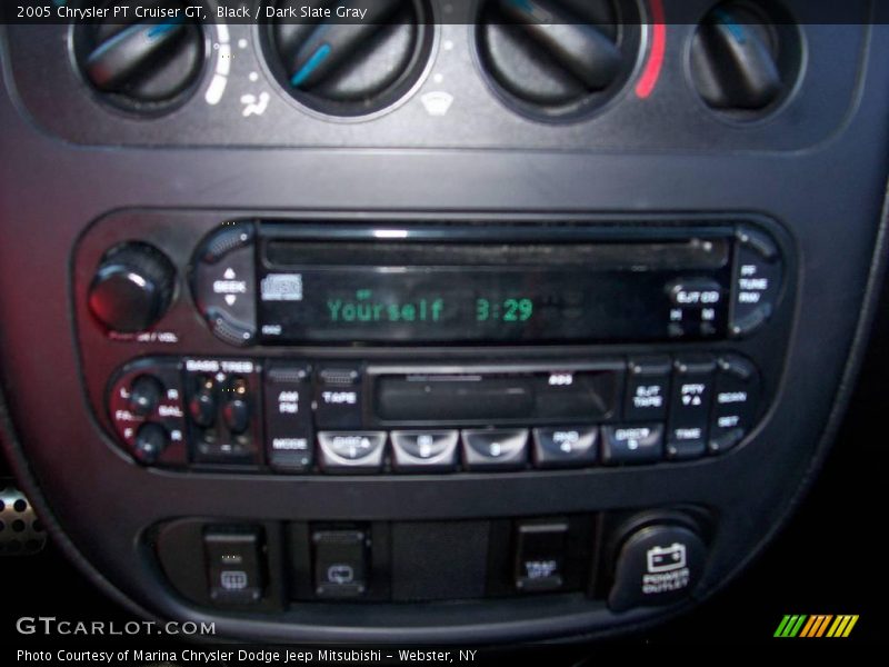 Black / Dark Slate Gray 2005 Chrysler PT Cruiser GT