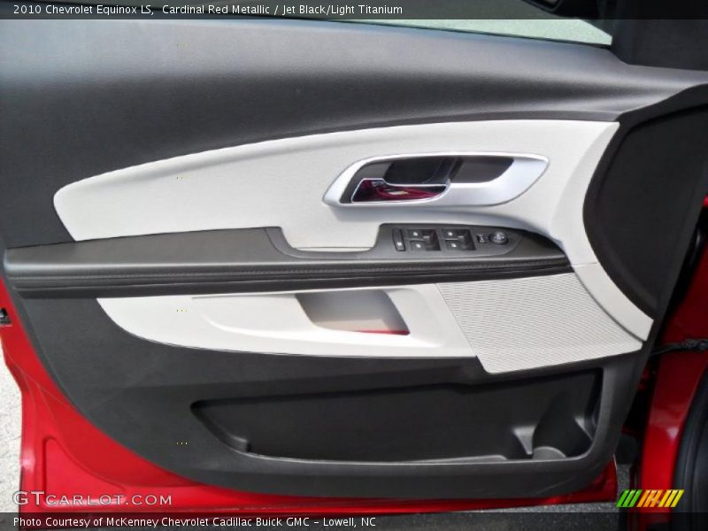 Cardinal Red Metallic / Jet Black/Light Titanium 2010 Chevrolet Equinox LS