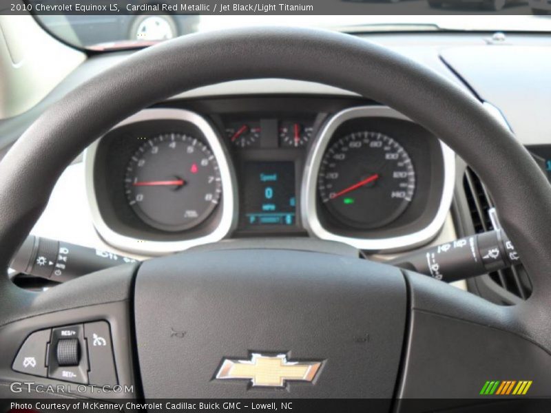 Cardinal Red Metallic / Jet Black/Light Titanium 2010 Chevrolet Equinox LS