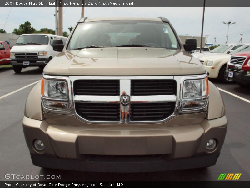 Light Khaki Metallic / Dark Khaki/Medium Khaki 2007 Dodge Nitro SLT