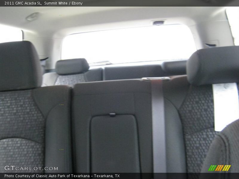 Summit White / Ebony 2011 GMC Acadia SL