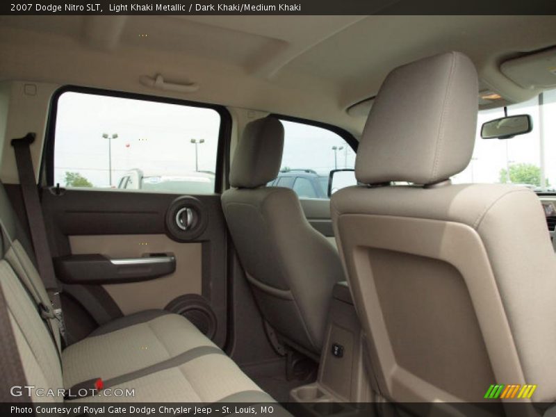 Light Khaki Metallic / Dark Khaki/Medium Khaki 2007 Dodge Nitro SLT