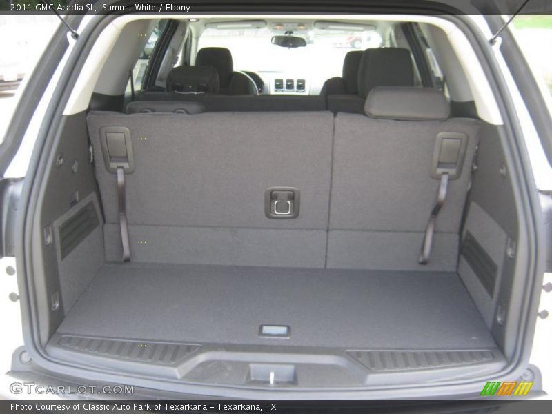 Summit White / Ebony 2011 GMC Acadia SL