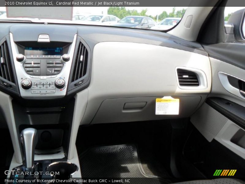 Cardinal Red Metallic / Jet Black/Light Titanium 2010 Chevrolet Equinox LS