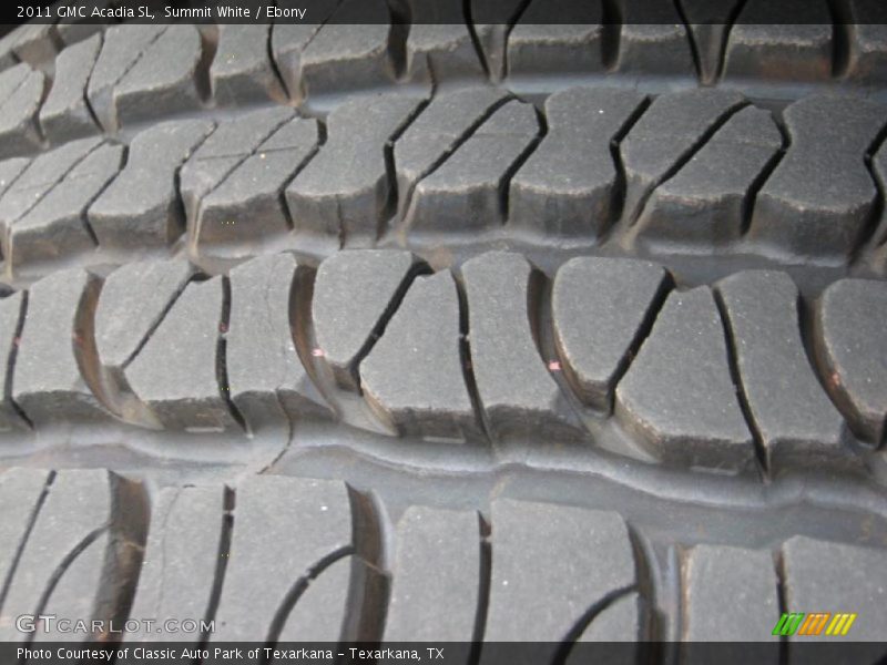 Summit White / Ebony 2011 GMC Acadia SL