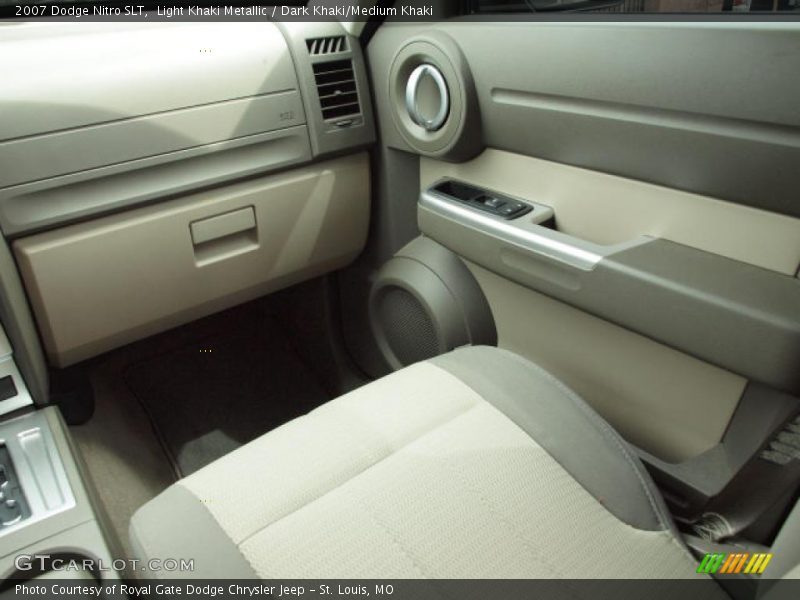 Light Khaki Metallic / Dark Khaki/Medium Khaki 2007 Dodge Nitro SLT
