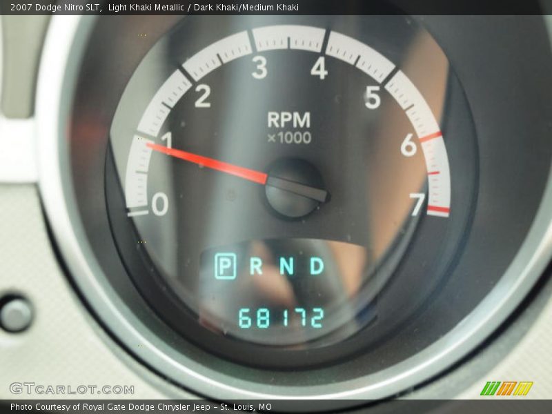 Light Khaki Metallic / Dark Khaki/Medium Khaki 2007 Dodge Nitro SLT