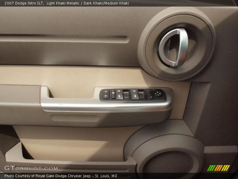 Light Khaki Metallic / Dark Khaki/Medium Khaki 2007 Dodge Nitro SLT