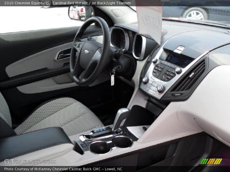 Cardinal Red Metallic / Jet Black/Light Titanium 2010 Chevrolet Equinox LS