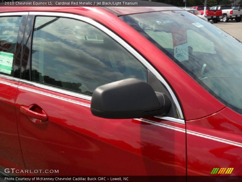 Cardinal Red Metallic / Jet Black/Light Titanium 2010 Chevrolet Equinox LS