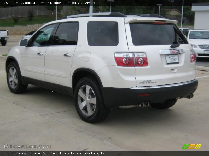 White Diamond Tintcoat / Cashmere 2011 GMC Acadia SLT