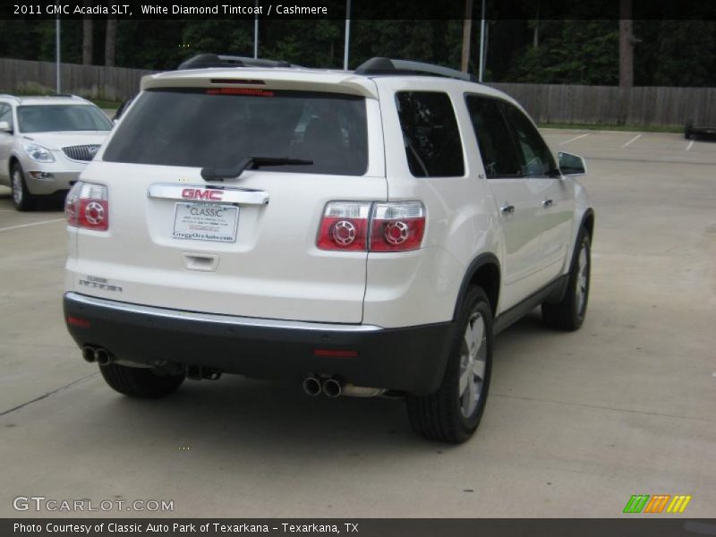 White Diamond Tintcoat / Cashmere 2011 GMC Acadia SLT