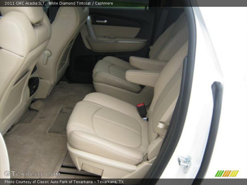 White Diamond Tintcoat / Cashmere 2011 GMC Acadia SLT