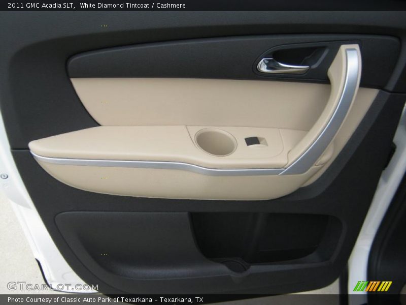 White Diamond Tintcoat / Cashmere 2011 GMC Acadia SLT