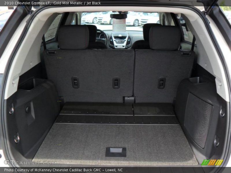 Gold Mist Metallic / Jet Black 2010 Chevrolet Equinox LT